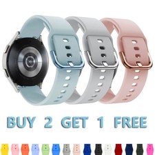 Cinturino in silicone sportivo 18/20/22 mm per Samsung Galaxy Watch Active2 40/44 mm