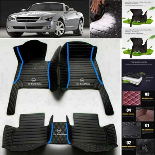 For Chrysler crossfire 2004-2008 Car Floor Mats Custom All Weather Waterproof - Imagen 11 de 36