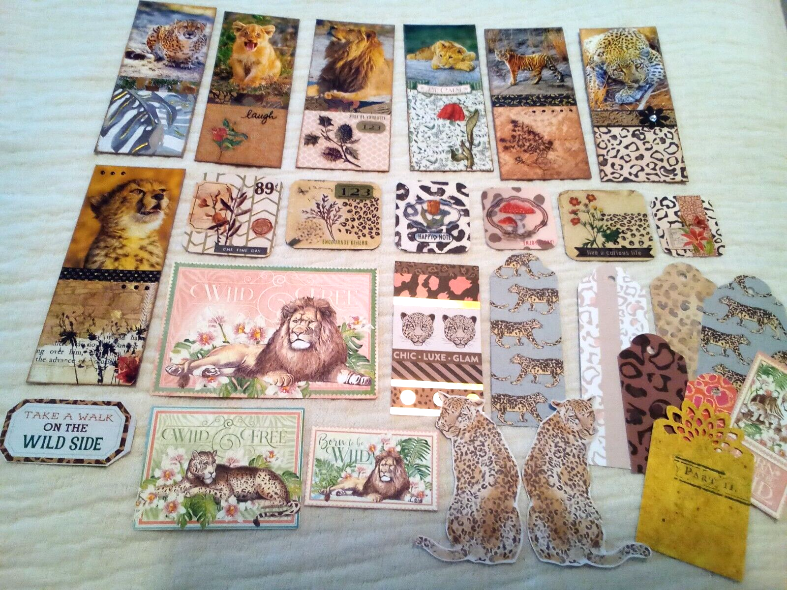 Journal/Scrapbook Supplies 58 pc. 