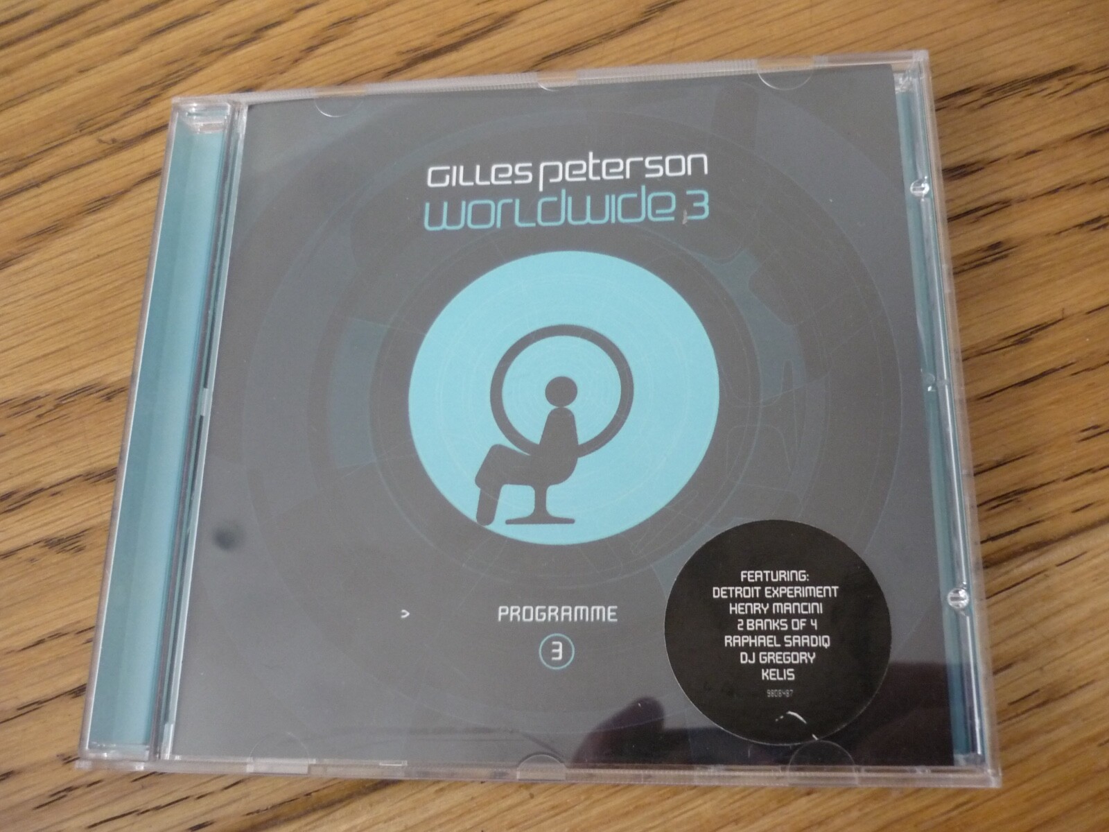 GILLES PETERSON WORLDWIDE PROGRAMME 3 COMPACT DISC CD TALKIN' LOUD 2003 9808487