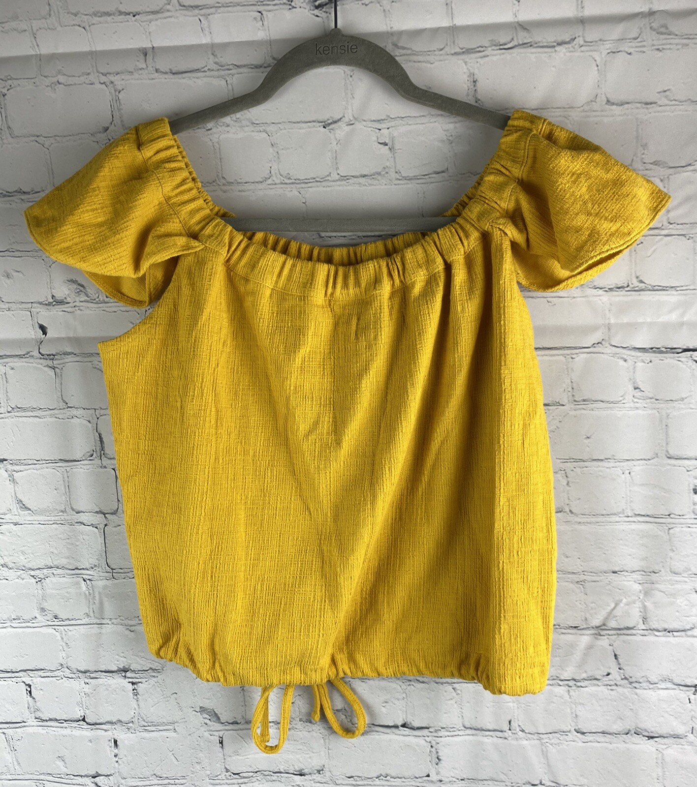 MADEWELL Texture & Thread Medium Button Front Tie… - image 2