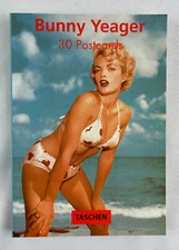 Bunny Yeager : 30 Postcards, 1995, Taschen, Vintage Pinup Photos, Betty Page