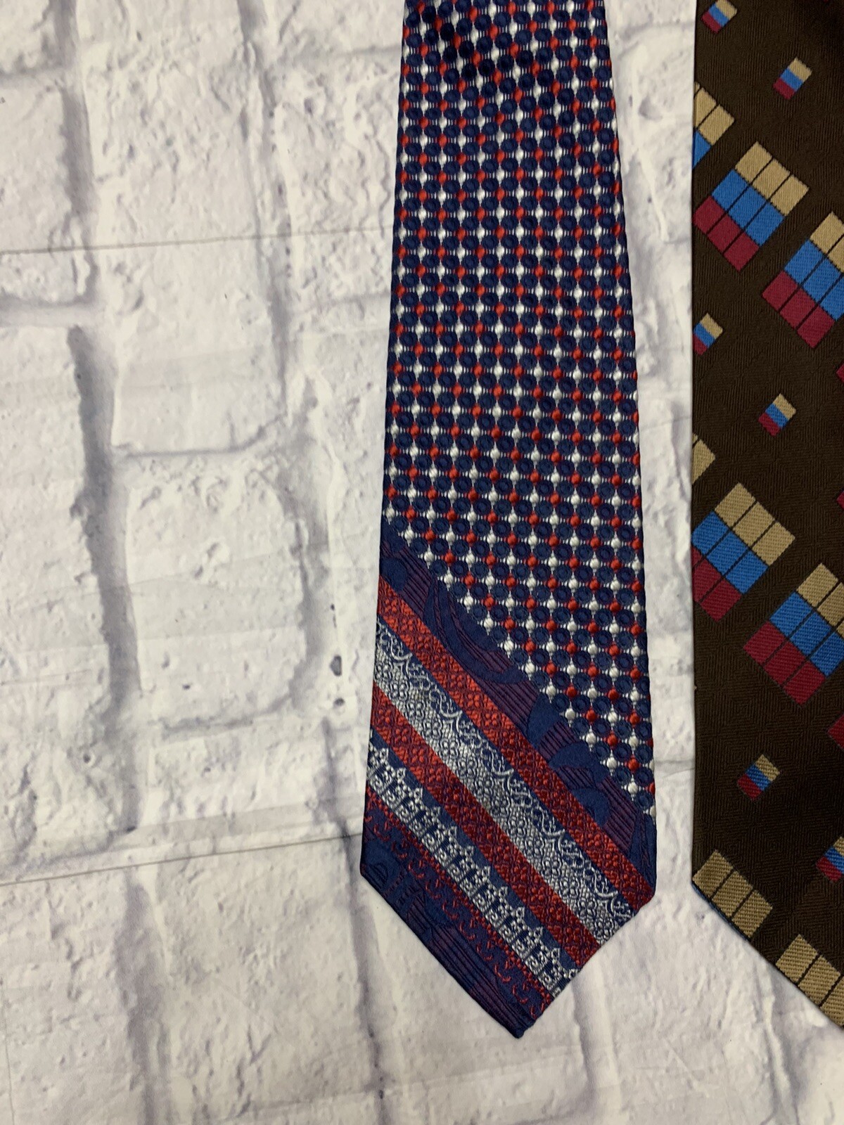 Vintage Tie Lot Mid Century Modern - image 2
