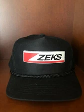 Vintage Zeks Snapback Adjustable Hat Cap 
