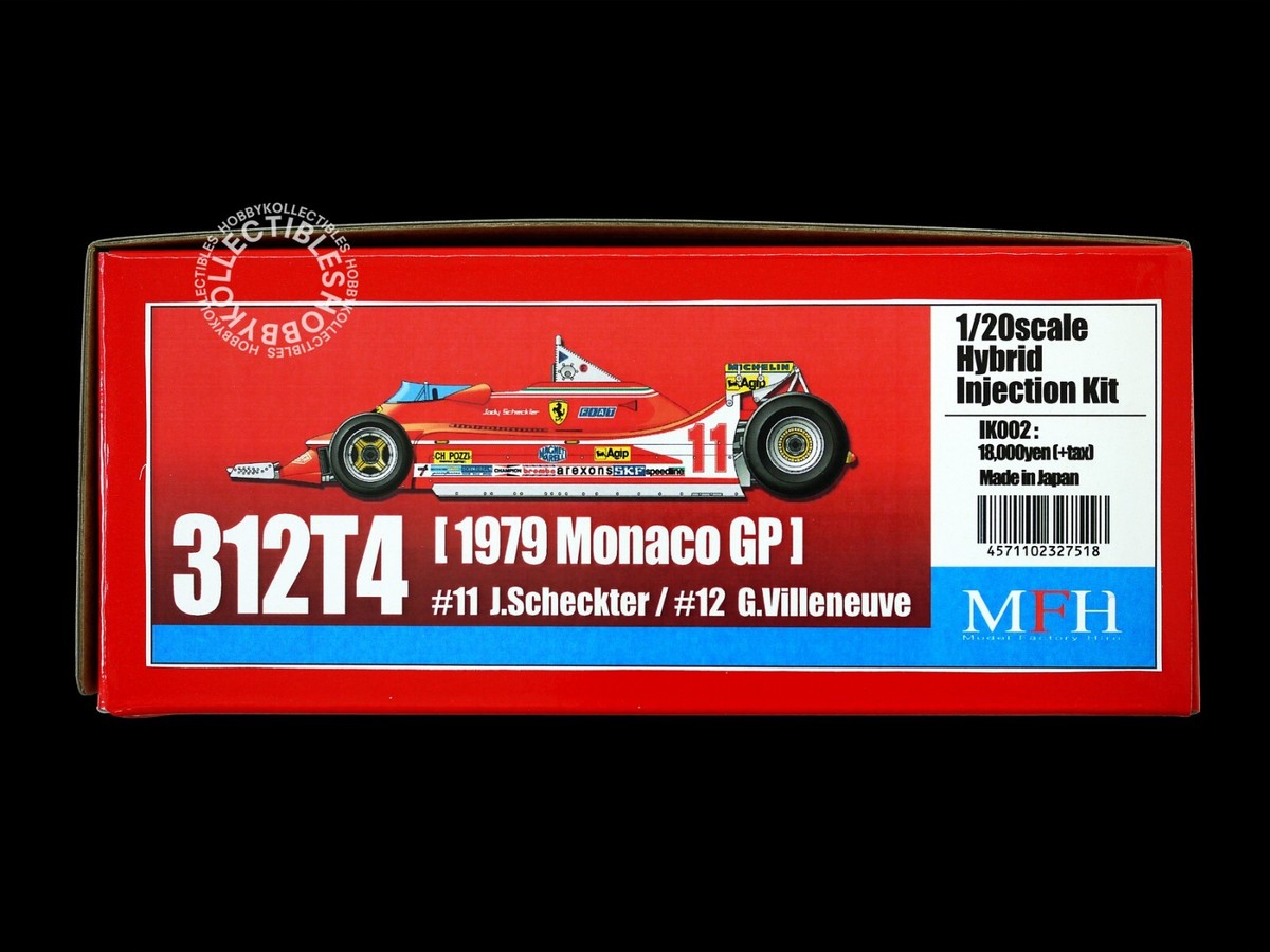 MFH Model Factory Hiro 1/20 Ferrari 312T4 Monaco GP IK002 Hybrid