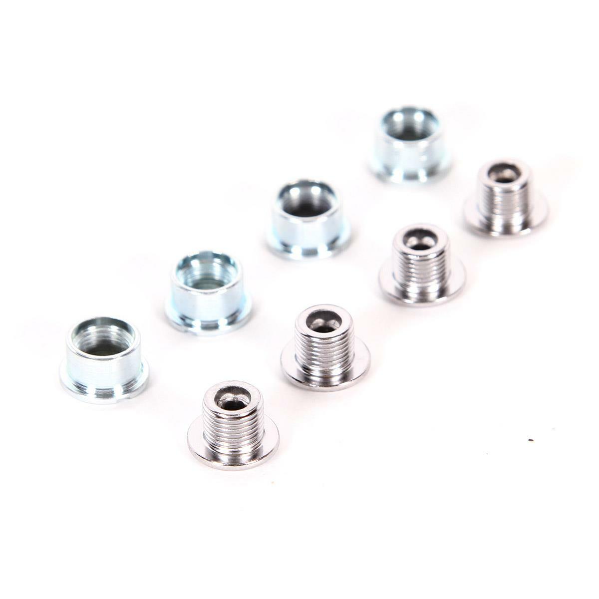 Jet Bicycle Race Stainless Steel Chainring Bolts 5pk MTB BMX Single/Double Speed