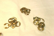 qty 30 - E Style External Retaining Rings 1/2" New