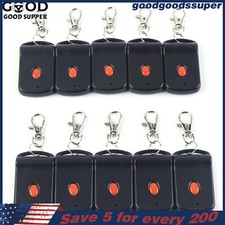 For 3089 Multi-Code 308911 Linear MCS308911 300Mhz 1 Button 10PCS Black Remote