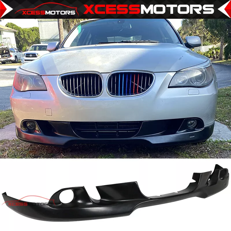 Fits 04 07 BMW E60 525i 525xi 530i 530xi AC Style PU Front Bumper Lip Spoiler