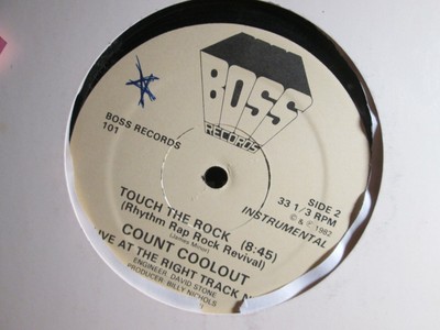 Count Coolout Touch The Rock 0rig 12 Single 1981 Vg Free Shipping Ebay His real name is james minor. ebay uk