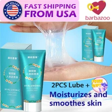 Jelly Personal Lubricant (2PCS), Premium Water Based Lube for Men Women & Couple