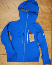 Mammut Taiss Hs Hooded Jacket Women Xs Ice Blue Nwt New