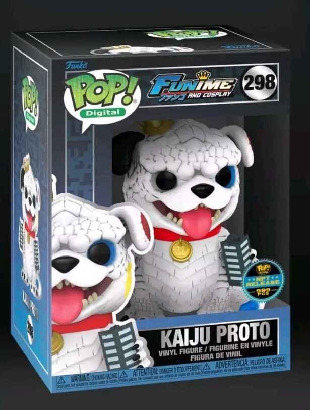 Funko Pop! Digital- Kaiju Proto #298 GRAIL Count Of 999 | eBay