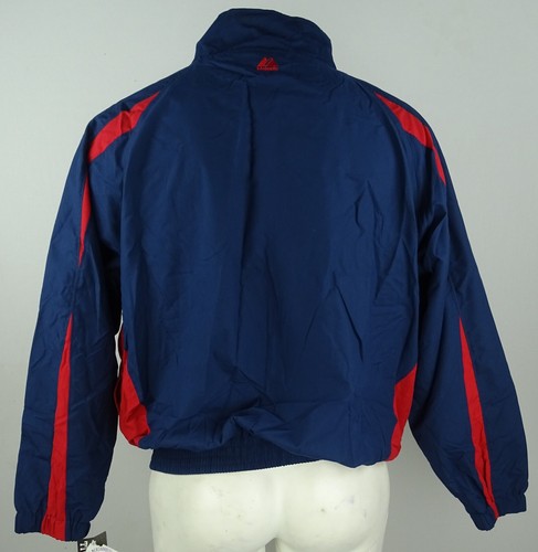 Atlanta Braves MLB Majestic Men's Big & Tall Windbreaker Jacket - Picture 6 of 7