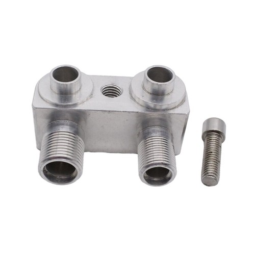 Upgraded Adapter Engine Swap Conversion A/C Line Compressor Adapter Fitting