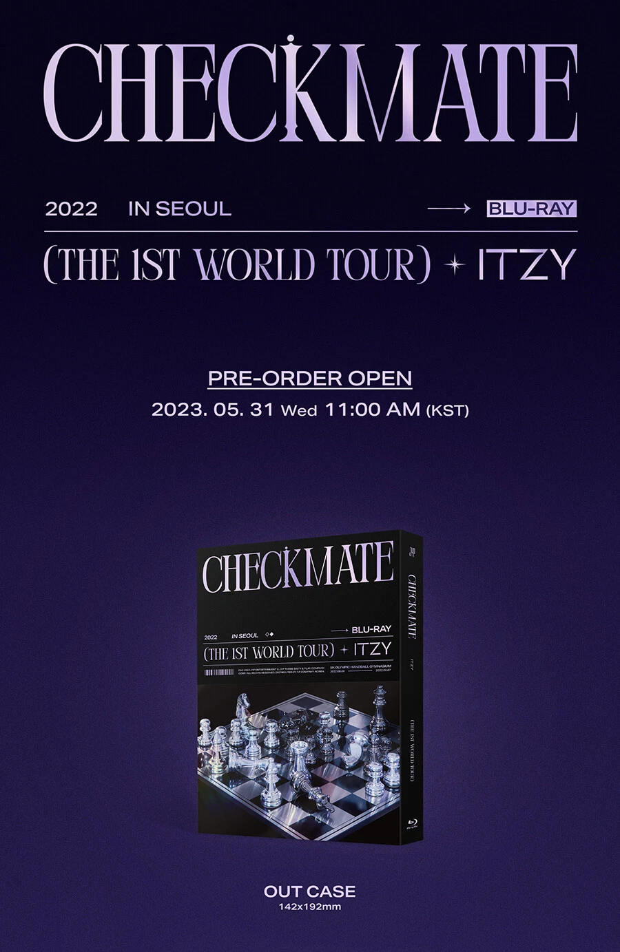 2022 ITZY THE 1ST WORLD TOUR (CHECKMATE) in SEOUL [DVD/BLU