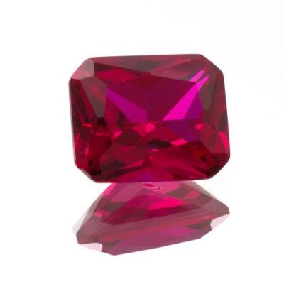 5x3mm - 20x15mm Lab Created Ruby Emerald Shape