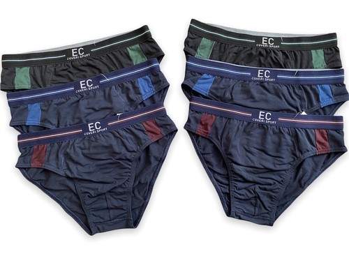 6 PEZZI SLIP UOMO ENRRICO COVERI | eBay