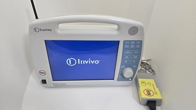 Philips Invivo 3160 DCU Precess 865485 MRI Patient Monitor W/ AC Adapter