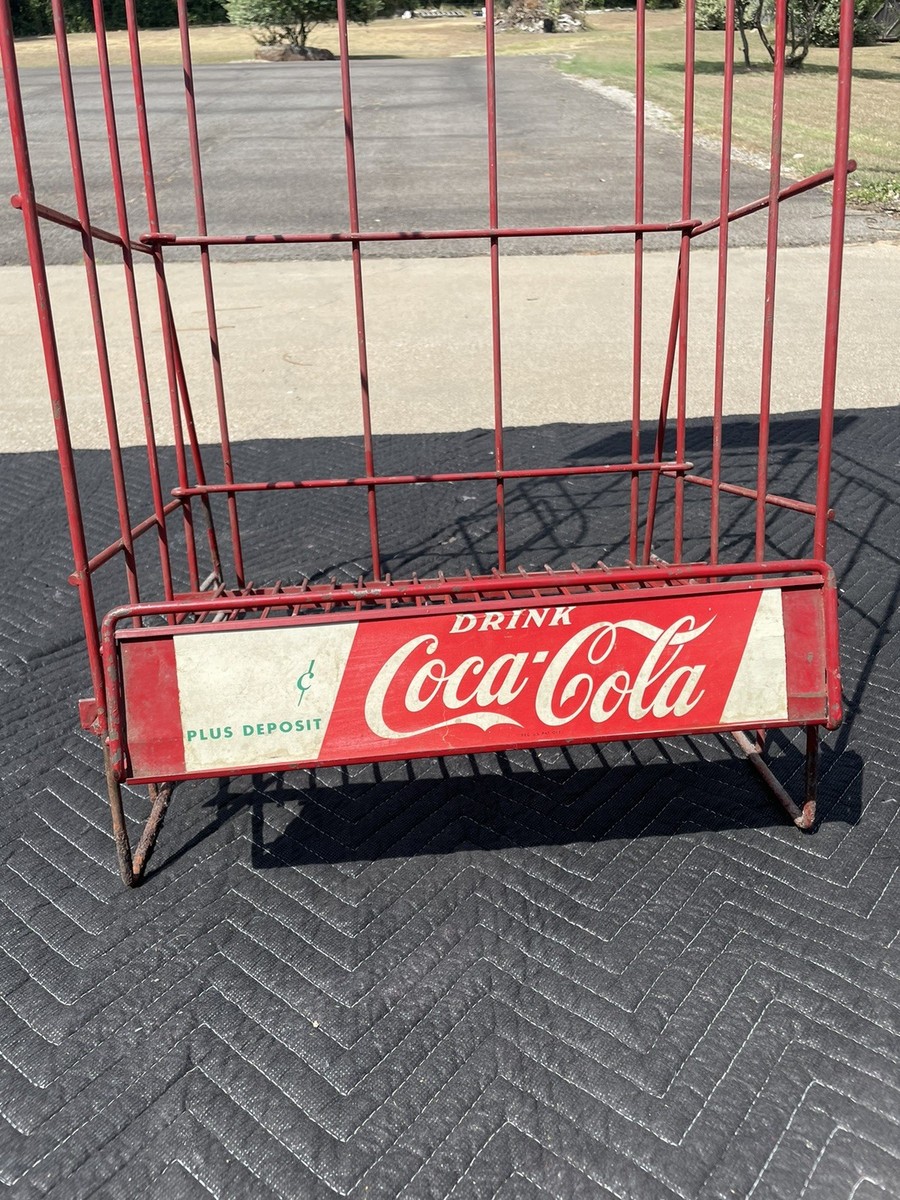 Coca-Cola Wire Rack Bottle Return “There's Nothing Like A Coke