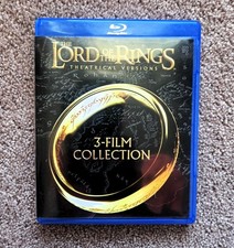 The Lord of the Rings: The Motion Picture Trilogy Blu-ray Disc, 2014, 3-Disc...