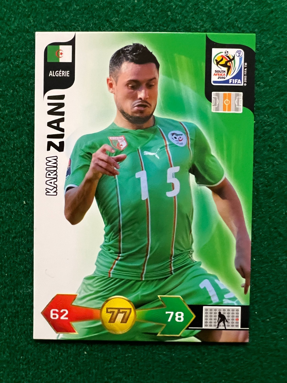 Panini Adrenalyn - 2010 World Cup South Africa - Team ALGERIA