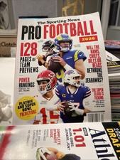 The Sporting News Pro Football Preview Magazine 2026 Brand New Safely Sh...