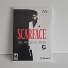 Scarface: The World is Yours Nintendo Wii, Sierra, Manual Included