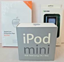 Boxed Collector's Apple iPod mini A1051 4 GB 2nd Generation  Silver  Bundle