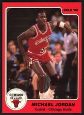 1985 Star Basketball #117 Michael Jordan Chicago Bulls RC Rookie HOF