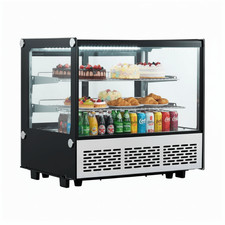 KRD Countertop Cake Display Fridge 160L Stainless Steel XCW160F