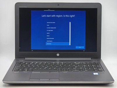 HP ZBook G3 15'' FHD I7-6820HQ 512GB 16GB W10P Quadro M1000M Backlit FPR *READ*