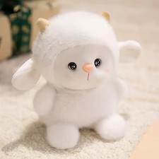 Sheep Plush Toy 6" Stuffed Animal Toddler Doll Gift for Kids