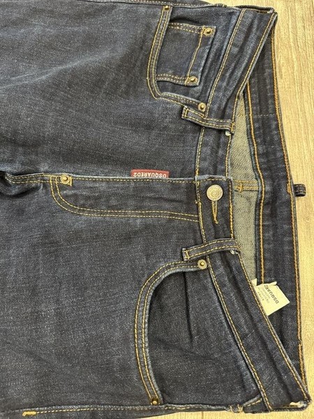 Men Dsquared² Jeans Navy Denim 33 / L / 48 #3MMD