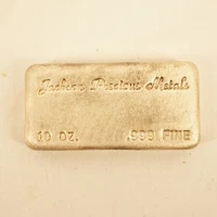 Jackson Precious Metals (JPM) 10 oz 999 Fine Silver Bar - Free Shipping USA
