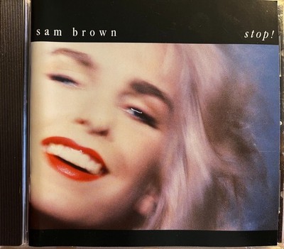 SAM BROWN - Stop! CD 1988 A&M Exc Cond!