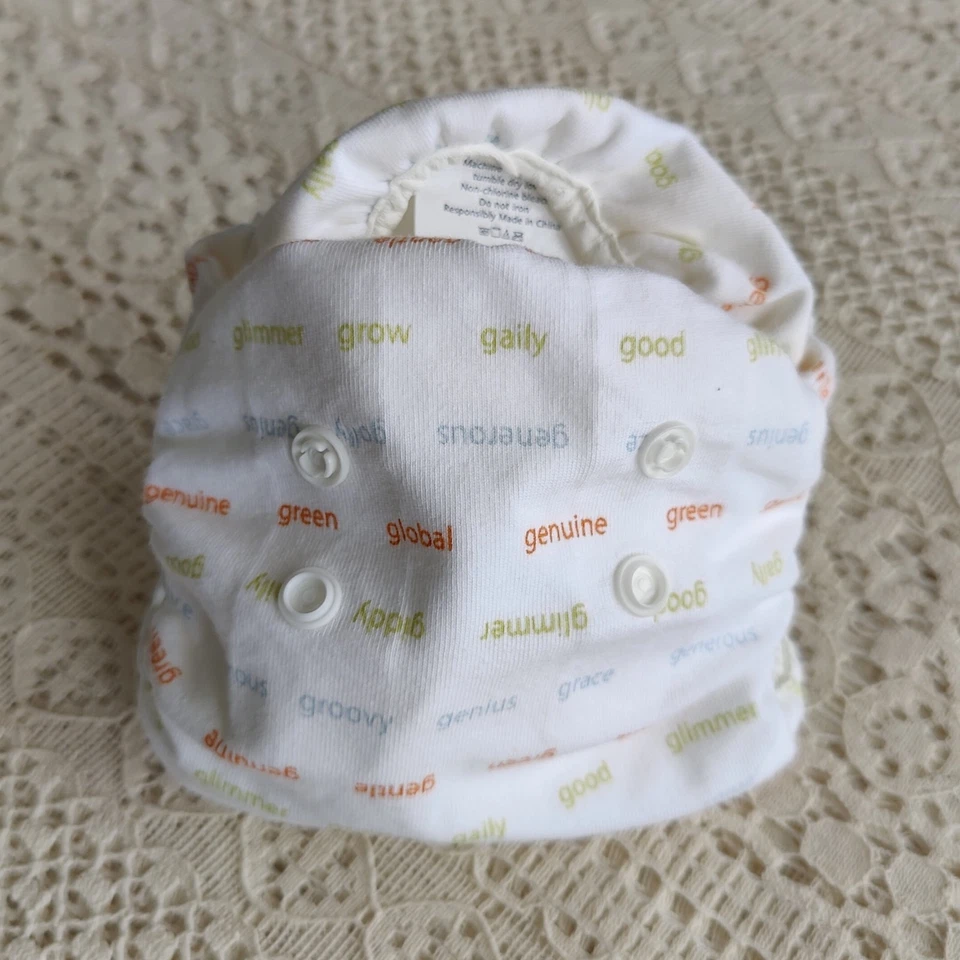 Cantidad-9 * gPañales Pañales de tela reutilizables para recién nacidos, tamaño 6-10 libras. Foto 4 de 4