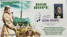 BDAOCITW KSC Cachets 4406 Bob Hope Beloved USO Performer WWII Era Scene 