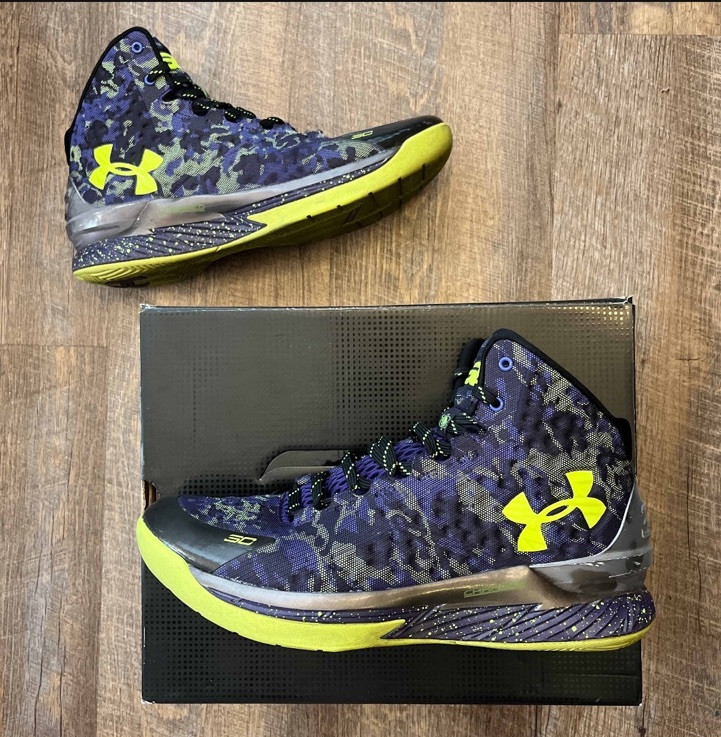 Under Armour Curry 1 All Star Dark Matter Purple Size 10.5