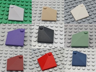 LEGO  2x Dachstein Schrägstein Slope 33° 3x3 Brick - 3675 - versch. Farben