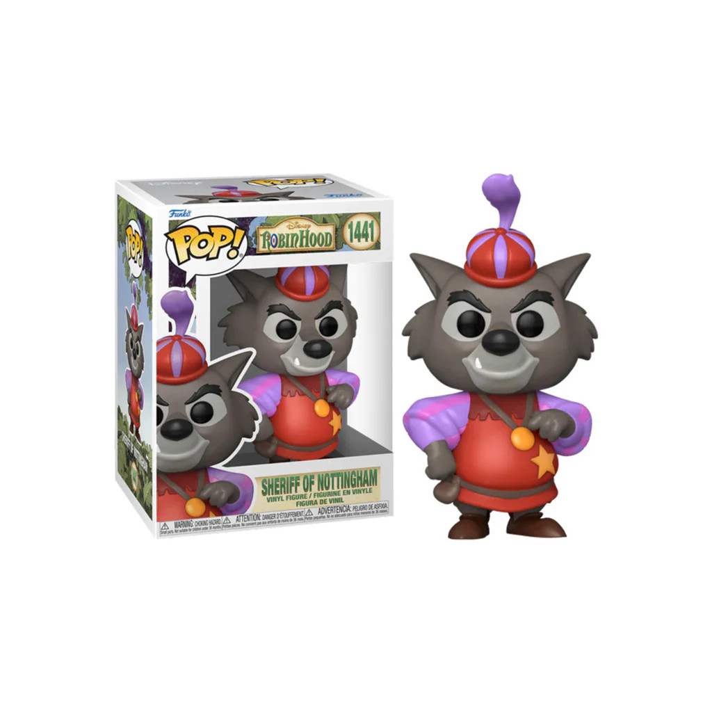 Funko Pop Robin Hood Sheriff of Nottingham 1441 figurine de collection en vinyle multicolore