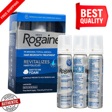 Rogaine Foam Hair Loss  Regrowth Treatment 5 Minoxidil   3 Month Supply