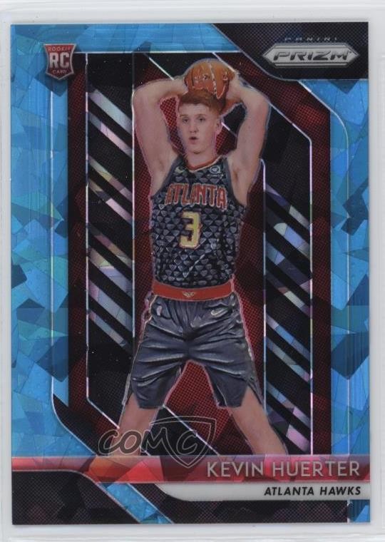 2018-19 Panini Prizm Blue Ice Prizm 62/99 Kevin Huerter #68 Rookie RC