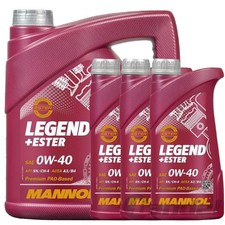 1x4L+3x1L MANNOL LEGEND+ESTER 0W-40 MOTOR�L passend f�r BMW LL-01 MB 229.3/229.5