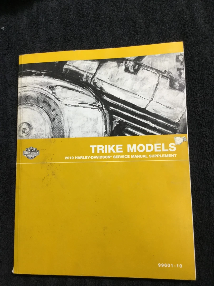 Harley-Davidson Motorcycle Manuals and Literature 2010 2010 Year
