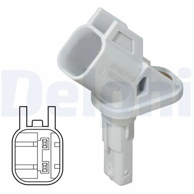 Sensor, Radgeschwindigkeit Delphi Technologies SS20581  für OE 30793929