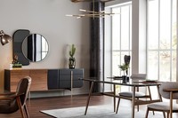 Esstisch Essgruppe Esszimmer StüHle Essecke Set 5Tlg Marmor Schwarz
