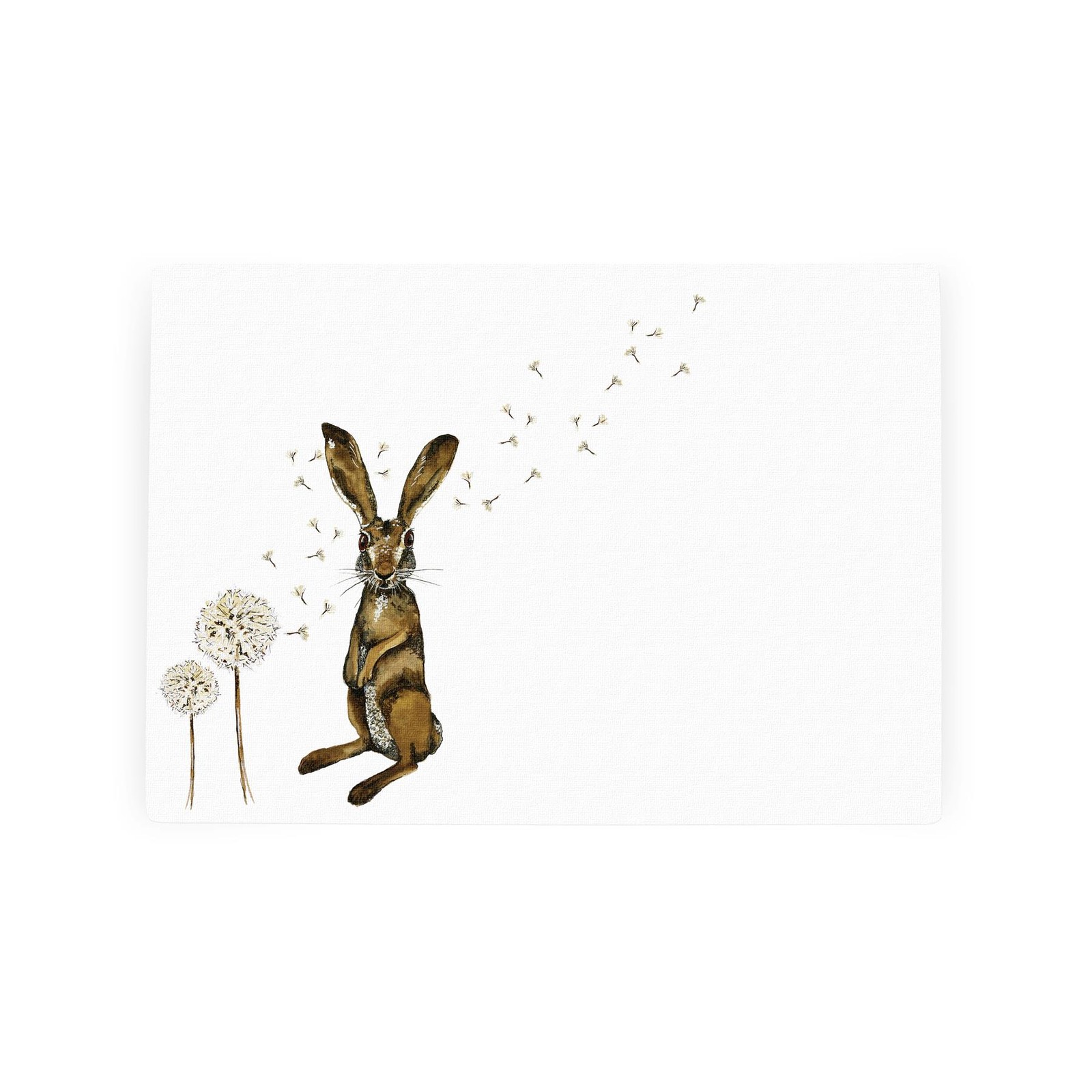 Hare & Dandelions Kitchen Gifts - Countryside Wildlife Glass Worktop Protector