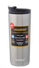 Travel Coffee Mug 16 Oz. Stainless Steel, Leak Proof Dishwasher Safe Lid, Double