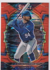 2023 PANINI SELECT TYLER GENTRY NEON ORANGE PULSAR PRIZM  /12 #68